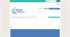 Desktop Screenshot of ceed-moldova.org